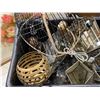 Image 2 : 2 bins full of assorted decor light fixtures & home decor (BINS NOT INCLUDED)