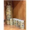 Image 2 : Group of assorted beer steins & bottles - includes Silver Spur Carson City Nevada boot bottle / Cera