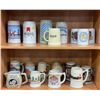 Image 1 : Group of 18 assorted beer stein mugs - includes Michelob / Harvest Haus / Budweiser / Americana the 
