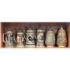 Image 1 : Group of 6 assorted beer steins - includes Ceramarte 1776-1976 USA 200 years beer stein etc