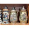 Image 2 : Group of 6 assorted beer steins - includes Ceramarte 1776-1976 USA 200 years beer stein etc