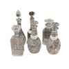 Image 1 : Group of 6 decorative crystal decanters