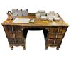 Image 1 : Antique style 6-drawer dresser - approx. 53in x 30in x 31in height