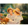 Image 2 : Cambour, Claude Confidences 1998 serigraph on colour #45/60 (21 7/8x 27 3/8 - comes with Coa)