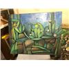 Image 2 : Set of 2 Paintings including - Margaret Rose 1980 (18x24) & Abstract (28x22)