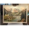 Image 3 : Set of 2 Assorted Framed Art Original Signed (38x20 & 21x29)