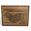 Image 1 : Vintage Vancouver Framed Map