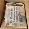 Image 1 : Box of Vintage News Papers