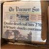 Image 3 : Box of Vintage News Papers