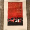 Image 1 : Set of 2 Original Art including - one limited edition print signed Lassus #59/250
