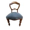 Image 2 : Group of 2 Antique Balloon back chairs