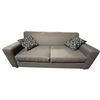 Image 1 : Grey Contemporary Love Seat - approx. 74in x 35in x 34in H