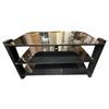 Image 1 : Glass TV Table - approx. 42in x 20in x 23in