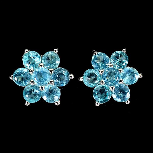 APATITE Earrings in 14 K Gold Plated 925 Sterling Silver â€“ Appraised Replacement