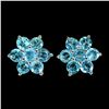 Image 1 : APATITE Earrings in 14 K Gold Plated 925 Sterling Silver â€“ Appraised Replacement