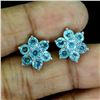 Image 2 : APATITE Earrings in 14 K Gold Plated 925 Sterling Silver â€“ Appraised Replacement