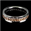 Image 2 : SAPPHIRE Ring in 14 K Gold Plated 925 Sterling Silver â€“ Size 6.5 - Appraised Rep