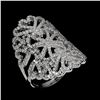 Image 2 : CZ Ring in 14k Gold Plated 925 Sterling Silver â€“ Size 8
