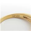 Image 8 : Estimated 1.5 cts. Natural White Diamonds in Gold Plated 925 Sterling Silver Ring, Weight 3 grams â[