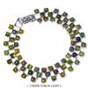Image 1 : BLACK OPAL Bracelet in 14k Gold Plated 925 Sterling Silver â€“ 7 inches long â[x=#