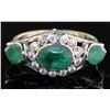 Image 1 : Genuine 1.55 ct Emerald â€œPast â€“ Present - Future â€[