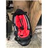 Image 2 : Pallet of assorted estate items - Trunk/ TV/ wicker basket/ clothes/ skateboard/ 4moms baby chair et