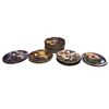 Image 1 : Group of assorted collectible decorative plates - America's Oldest Knowles