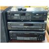 Image 2 : Stereo system - Sony cassette deck/ compact disc player/ FM Stereo/ Yamaha SW-2 subwoofer