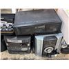 Image 3 : Stereo system - Sony/ JVC/ Yamaha stereo double cassette deck/ misc. items