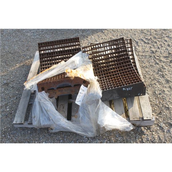 CIH set of 4 large wire Flagship combine concaves