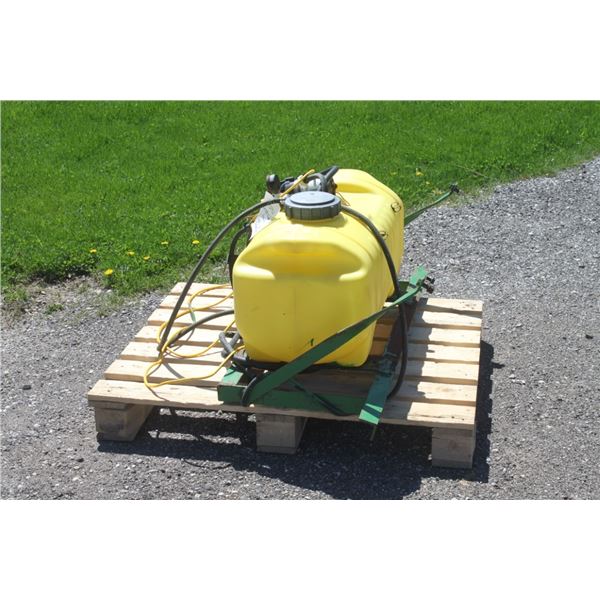 Scorpion poly, inoculant tank for baler, electric pump
