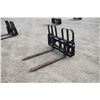 Image 2 : Walco 5500Lb pallet forks, 48" tines, Alo/Euro hookup, New and Unused