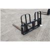 Image 3 : Walco 5500Lb pallet forks, 48" tines, Alo/Euro hookup, New and Unused