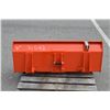 Image 3 : Kubota 4ft material bucket, orange, to fit compact tractors, New and Unused