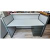 Image 5 : Set of 2 cubical office desks