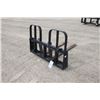 Image 3 : Walco 5500Lb pallet forks, 48" tines, Alo/Euro hookup, New and Unused