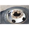 Image 3 : 2 front steer 315/80R22.5 tires on bud rims
