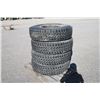 Image 2 : Toyo 2 - 11R22.5 truck tires on rims