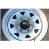 Image 8 : set of 4 used 225/75R15 trailer tires on 6 bolt rim