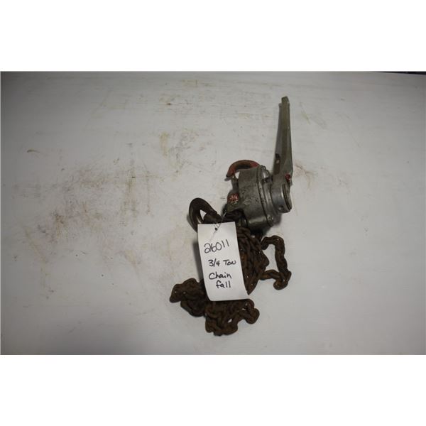 3/4 ton chain fall