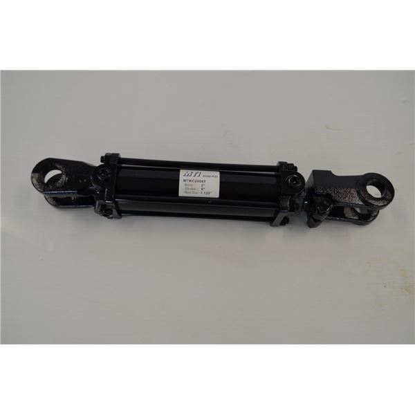 MTI Canada Mfg hydraulic cylinder, 2" bore, 6" stroke , rod diameter 1.125", 2500 PSI