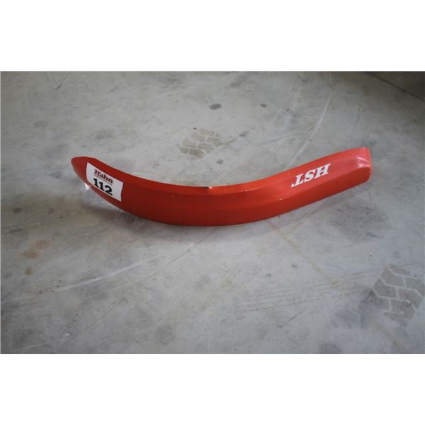 Kubota 6.5" wide, right side fender