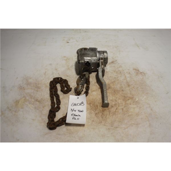 3/4 ton chain fall