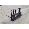 Image 3 : Walco 5500Lb pallet forks, 48" tines, SS hookup, New and Unused