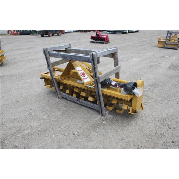King Kutter 84" roto tiller, pto and slip clutch, New and Unused