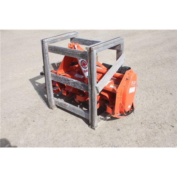 King Kutter 40" roto tiller, pto and slip clutch, to fit compact tractor, New and Unused