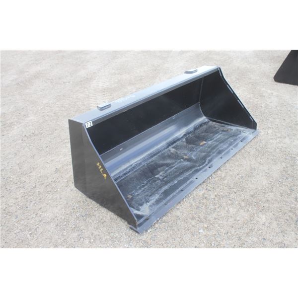 HLA 72" bucket, Alo/Euro hookup, New and Unused