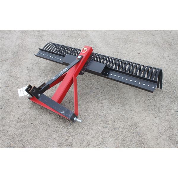 Walco 72" landscape rake, New and Unused
