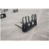 Image 3 : Walco 5500Lb pallet forks, 48" tines, SS hookup, New and Unused