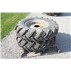 Image 1 : 2 tires 12.4x24 on rims